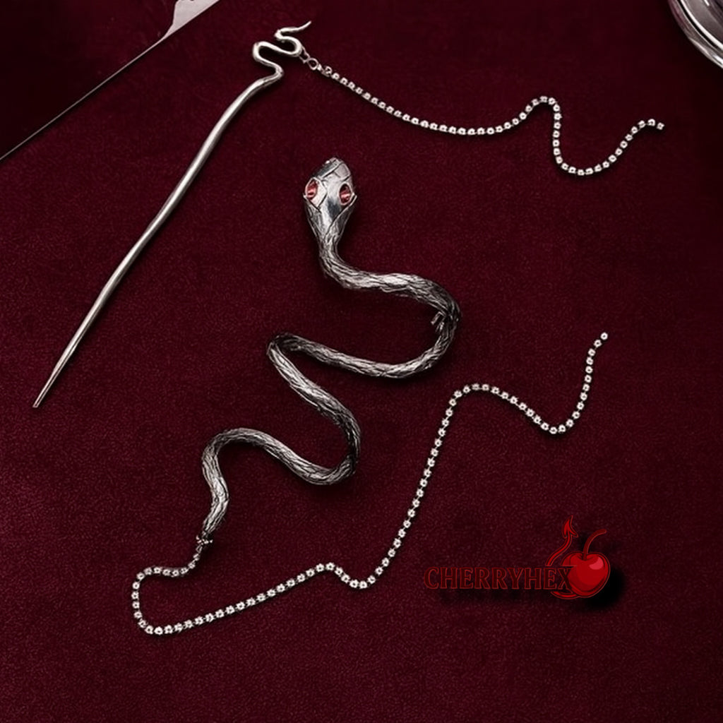 Serpent Elegance Hairpin 🐍