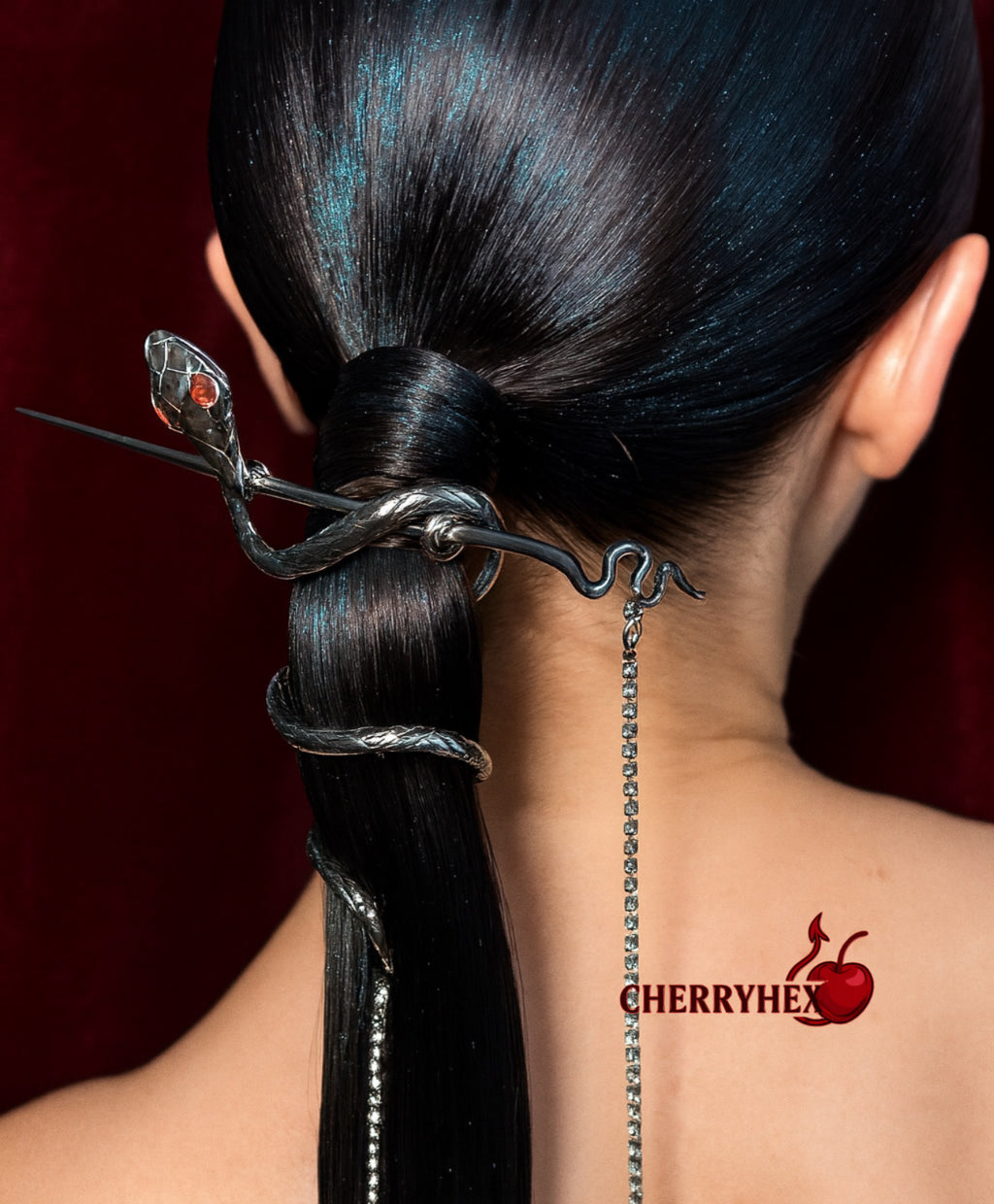Serpent Elegance Hairpin 🐍